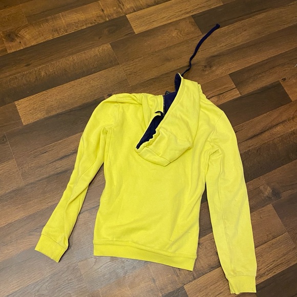 Armani Exchange Neon Yellow Hoodie - Picture 3 of 4